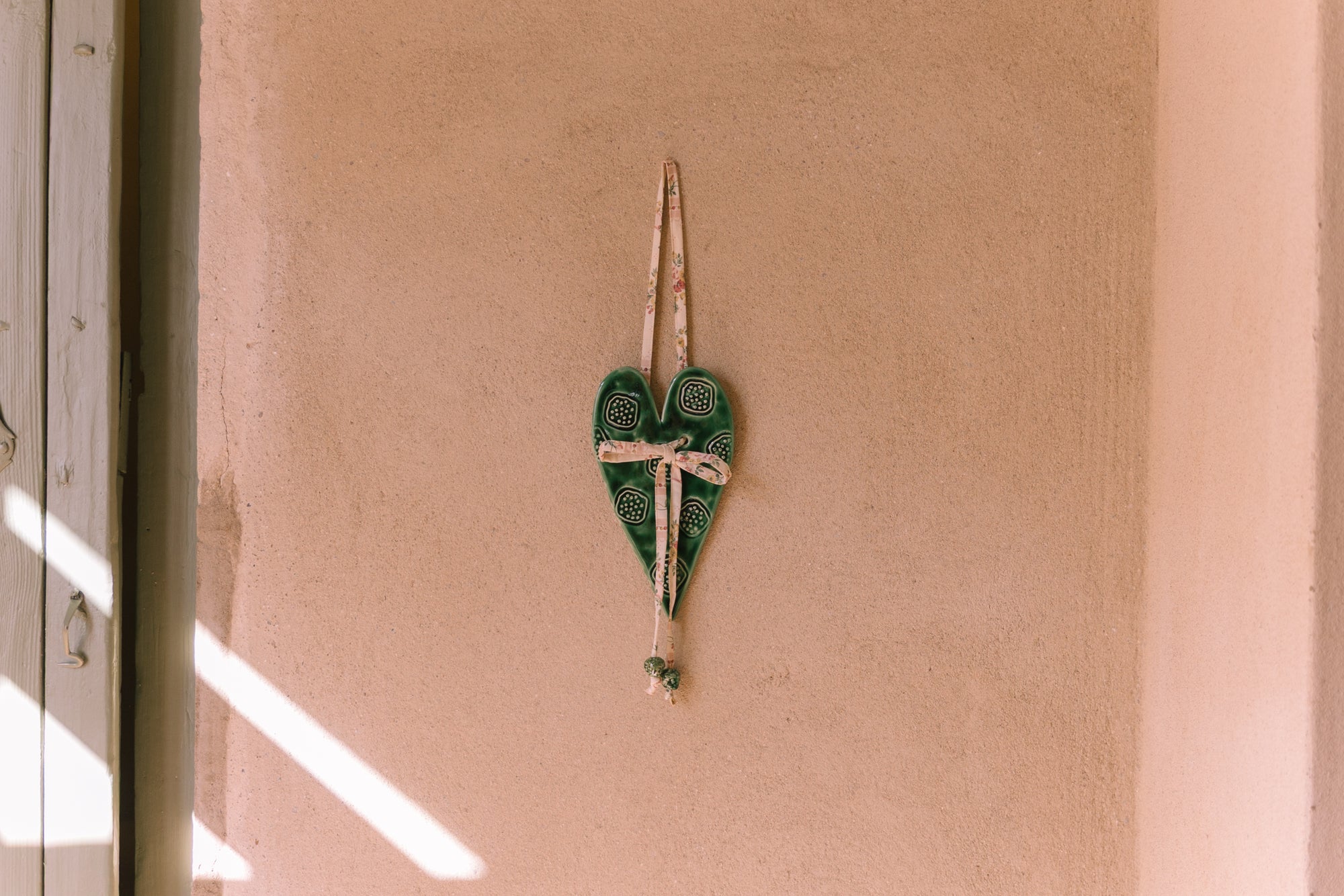 Coração de Parede Verde