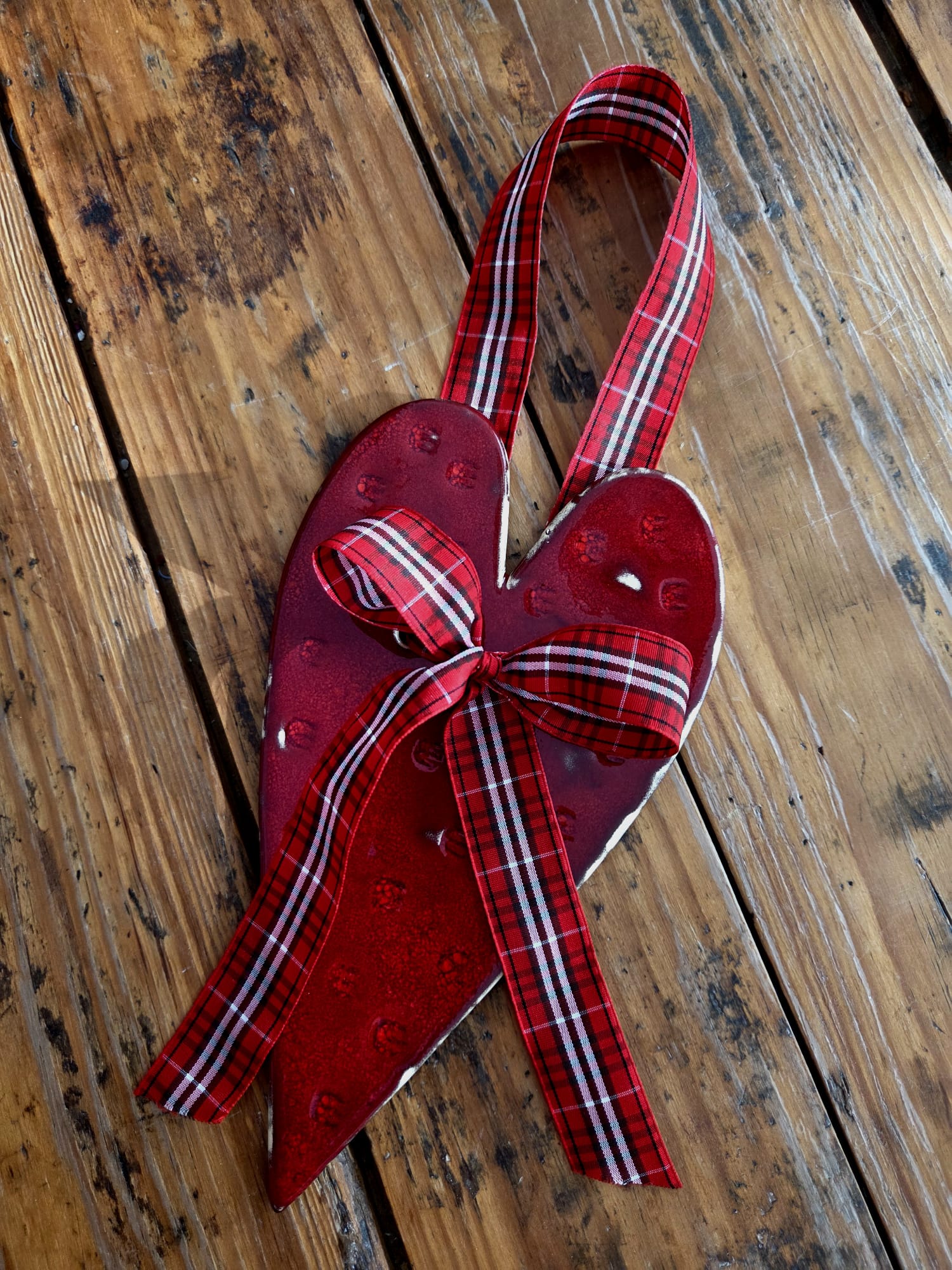 Coração de Parede Natal